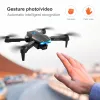 E99 Pro Wi -Fi Drone Professional z 4K HD Dual Camera Inteligentne UAV Automatyczne unikające przeszkody Drony Składana Wysokość Keeps Mini Quadcopter Składane samoloty