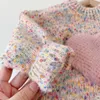 Cardigan 16Y hiver bébé filles vêtements pull enfant en bas âge amour tricot né tricots à manches longues coton hauts pullover 231012