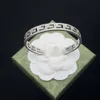 Womens Love Gifts Bangle 18K Gold Plated Luxury Designer Jewelry Cuff Bracelets Celtic Style Wedding Party Open Bracelet Wholesale