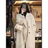 Damen Trenchcoats Hochwertiger Wollmantel für Frauen 2023 Herbst und Winter im koreanischen Stil