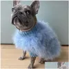 Hondenkleding Colorf Puppykleding Ontwerper Kleine Kat Luxe Trui Schnauzer Yorkie Poedel Bontjas 1537 D3 Drop Delivery Home Garde Dhixh