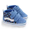 Prewalker, мужская и женская детская модная милая парусиновая обувь для детей 0-18 месяцев, детская повседневная обувь, обувь для новорожденных, обувь для малышей GC2376