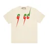 Erkek Tasarımcı T-Shirt Lüks Marka Tişörtleri Bıçak Baskı Erkekleri Kısa Kollu Tees Yaz Gömlekleri Hip Hop Sokak Giyim Üstleri Şort Giysileri