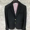 Męskie garnitury Man's Suite Blazer Men British Spring Autumn Single Bered Solid Płaszcz Formalny garnitur Slim Fit Jacket