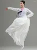 Abbigliamento etnico 2023 donne di stile Hanbok vestito da spettacolo di danza coreana gonna da pratica femminile dimensione personalizzata