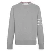 FOG embroidered four-bar stripe long-sleeved men's and women's fashion zoo pullover sweater pure cotton casual fashion brand