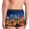 Calzoncillos película de terror hombres boxeador calzoncillos altamente transpirables pantalones cortos de impresión de alta calidad regalos de cumpleaños