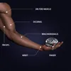 Power Wrists LED-handleden Power Hand Ball Self-Starting Powerball med Counter Arm Hand Muscle Force Trainer Träningsutrustning Stärkare 231012