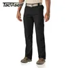 Pantaloni da uomo TACVASEN Pantaloni estivi Quick Dry Pantaloni tattici elasticizzati da uomo Pantaloni da lavoro multitasche Pantaloni da trekking leggeri da allenamento 231011