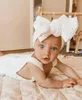 Hair Accessories Born Baby Girls Lace Hollow Hole Band Embroidered Stretch Bow Headband Po Props Birthday Present