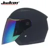 Cycling Helmets Helmet motorcycle open face capacete para motocicleta cascos moto racing Jiekai vintage helmets with dual lens 231012