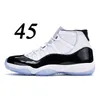 HOT 11 z pudełkiem DMP wdzięczność buty do koszykówki Jumpman 11s Neapolitan Cherry 25. rocznica Cool Grey 45 Niski trampki Męskie trenerzy Rozmiar 36-47 dhgate