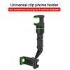 Universal Rotate 360 graden auto achteruitkijk spiegelophanging Monteer telefoonhouder voor smartphone GPS auto spiegel telefoonhouder272n