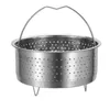 Double chaudière panier vapeur Pot Bar salle à manger pour autocuiseur vapeur acier inoxydable cuisine poignée en Silicone