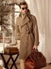 Herenwol Blends Classic Wool Plaid Coat voor mannen met dubbele borsten Britse mode verdikte isolatie Detachable Down Jacket 231011