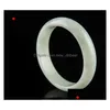 Bangle 56-60mm grossist A-klass ren naturlig jade armband armband jade-armband smycken armband dhhvx