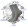 Мужские носки Urgot из хлопка, 5 пар/лот, черные, деловые, мужские, дышащие, весна-лето, для мужчин, большие размеры, EU39-48