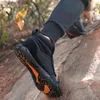 Hiking Footwear Winter Warm Jogging Sneakers Women Men Rubber Running Barefoot Shoes Waterproof Non-Slip Breathable for Trekking Climbing 231011