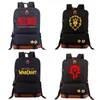 Sac à dos Horde Alliance World Craft School pour étudiants, sac à livres pour ordinateur portable, cadeau de noël pour garçons et filles, Mochila de voyage