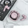 Nouveau arrivée Hig-D15 TWS Eleebuds BT 5.3 Affichage de LED sonore stéréo Colorful casque étanche Musique de jeu Écoute sans fil D15