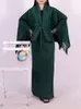 Tweedelige jurk Miyake geplooide tweedelige set's mode lange bodemjurken effen kleur vetersluiting omzoomde cape zomer 2023 vrouwelijke set 231011
