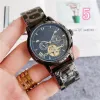 2023 nieuwe hoogwaardige luxe herenhorloges Groot vliegwiel Vijf steken automatisch Mechanisch horloge Topmerk Business Casual Fashion-serie