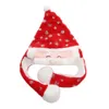 Рождественская шапка с подсветкой в виде оленя может двигать уши, шляпа Санта-Клауса со светодиодом и снеговиком с подсветкой внутри, рождественский подарок для ребенка