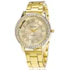 Inne zegarki zegarek ze stali nierdzewnej Rose złoto Srebrny kwarc Mężczyzny S Korean Diamond Tial Luksusowy elegancki 231012