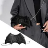 Midjepåsar halloween bat höst och vinter koreansk mode axelväska utomhus tecknad crossbody liten för män