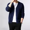 Pulls pour hommes 2023 Marque de mode Pull Hommes Cardigan Épais Slim Fit Jumpers Tricots Chaud Hiver Style Coréen Vêtements De Sport Mâle 231011