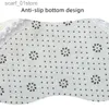 Tapis de bain antidérapants 3 pièces/ensemble tapis de bain tapis de salle de bain doux en peluche moelleux en forme de U Absorption d'eau tapis antidérapant couverture d'abattant de toilette tapis de sol de maison RugsL231012