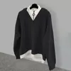 Män s hoodies tröjor Autumn Winter Half Turtleneck Sweatshirt Studenter stilig avslappnad lös huvtröja långärmade toppar manliga kläder 231012