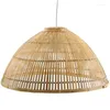 Pendelleuchten LED Kunst Kronleuchter Lampe Licht Raum Dekor Handgefertigte Bambus Buchhandlung Land Laterne Muschel Küche Holz Asien Stil