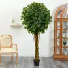 Декоративные цветы Фикус Искусственное дерево Устойчивость к ультрафиолетовому излучению (в помещении/на открытом воздухе)