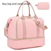 Cosmetic Bags Female Bag Dry-wet Separation Fitness Large-capacity Sports Handbag With Independent Shoe Compartment
