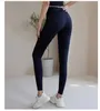 Lulu Pantaloni da yoga attillati da donna Estate a vita alta Sollevamento dell'anca Pesca Professionale Corsa Allenamento Abbigliamento fitness Sport con sensazione di nudo