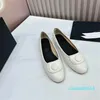 Jurk Schoenen Lente Zomer Casual Lage Hakken Effen Kleur Ronde Neus Voor Vrouwen Slip-On Lederen Pumps Maat 35-42