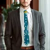 Nœuds papillon mignon sirène cravate étoiles et impression florale loisirs cou rétro décontracté pour collier masculin cravate cadeau d'anniversaire
