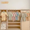 Pyjamas spädbarn barn baby flickor pojkar lång ärm rutnät t-shirt byxor kläder set höst baby flicka pojke pyjamas barnkläder kostym 231012