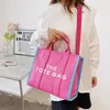 Worki wieczorowe Nowe alfabet tote femininity wszystko modny ręczny rachunek z przewozem ramię duża pojemność crossbody Bag260L