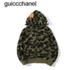 Mens Hoodies designer Men Women full zip hoodie jacket color camo Camo Star Sky Double Hat Cotton Embroidery Cartoon Print Zip apes Hoodie