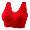 Roupa de yoga sutiã esportivo fitness roupa interior push up ao ar livre correndo respirável confortável bralette colete superior mujer