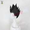 Cosplay Anime Hunter X Cosplay Gon Freecss Wig Kısa Siyah Yeşil Freaks Isıya Dayanıklı Saç Partisi Wigscosplay