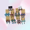Mix Colors Style Fashion Dangle Chandelier örhängen för DIY -present Craft Jewelry 10PairSlot EA063358428