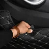 Golvmattor mattor Anpassade Auto Luxury Leather Car Floor Mat för Opel Corsa D 2007 2008 2008 2010 2010 2011 Bilmatta Full Set Women Waterproof Accessories Q231012