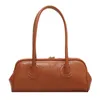 Ретро сумка на плечо Багетная сумка Простая ретро-цветная сумка на плечо индивидуальная прямоугольная сумка подмышки женская осенне-зимняя новая матовая сумка