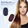 Hair Brushes Head Massager Anti Hair Loss Massage Hair Growth Comb Rechargeable Vibration Hair Smooth Scalp Stress Relief Light Potherapy 231012