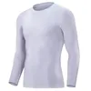 Polos męski UPF 50 Koszule kompresyjne z długim rękawem Water Sports Sun Ochrona Piwnica Piwnica Rashguard Fitness Tops Niestandard 231012