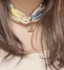 Halsdukar väska 90 cm silkes halsduk spänne lyx sjalhållare tillbehör smycken knappringar ros gyllene ring klipp kvinnliga gåva smycken