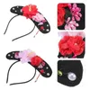 Bandanas 2 szt. Hanfu opaska na głowę Chińskie kostium Hairband Royal Kids Party Party Scena Księżniczka Akcesoria Dziewczyny Tassel Cosplay